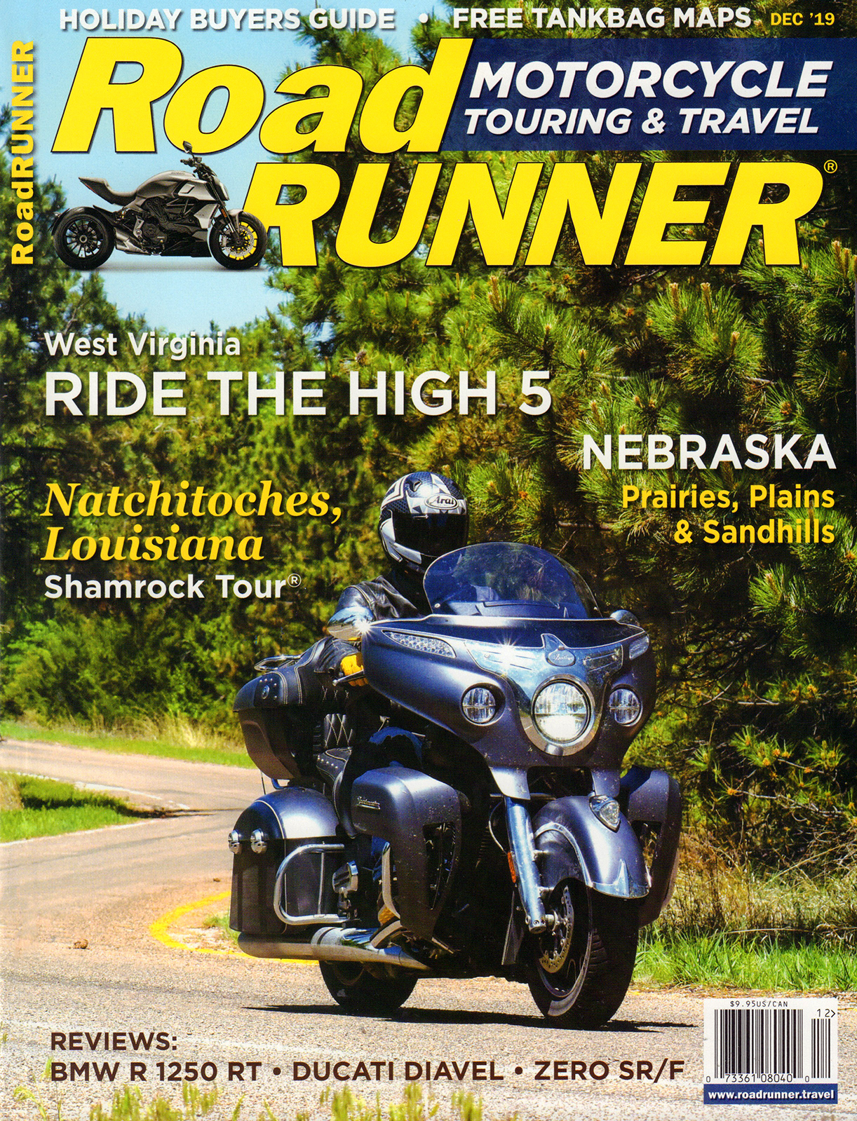 Road-RUNNER-Motorcycle-and-Touring December 01, 2019 Issue Cover
