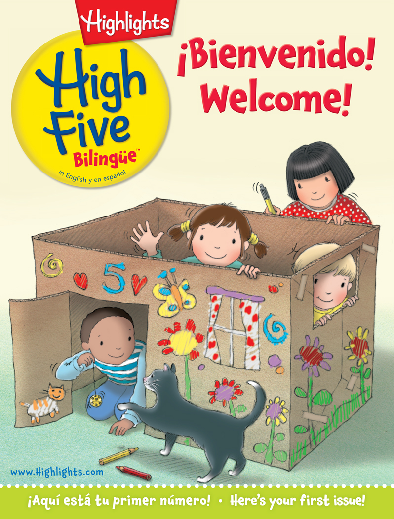 Highlights-High-Five-Bilingue September 01, 2014 Issue Cover