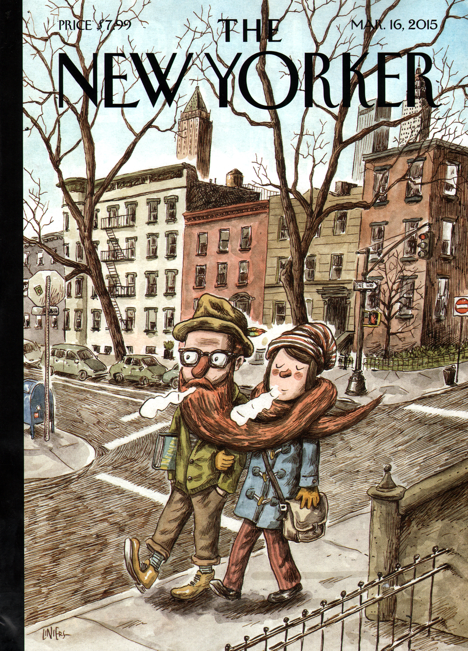 The-New-Yorker March 16, 2015 Issue Cover