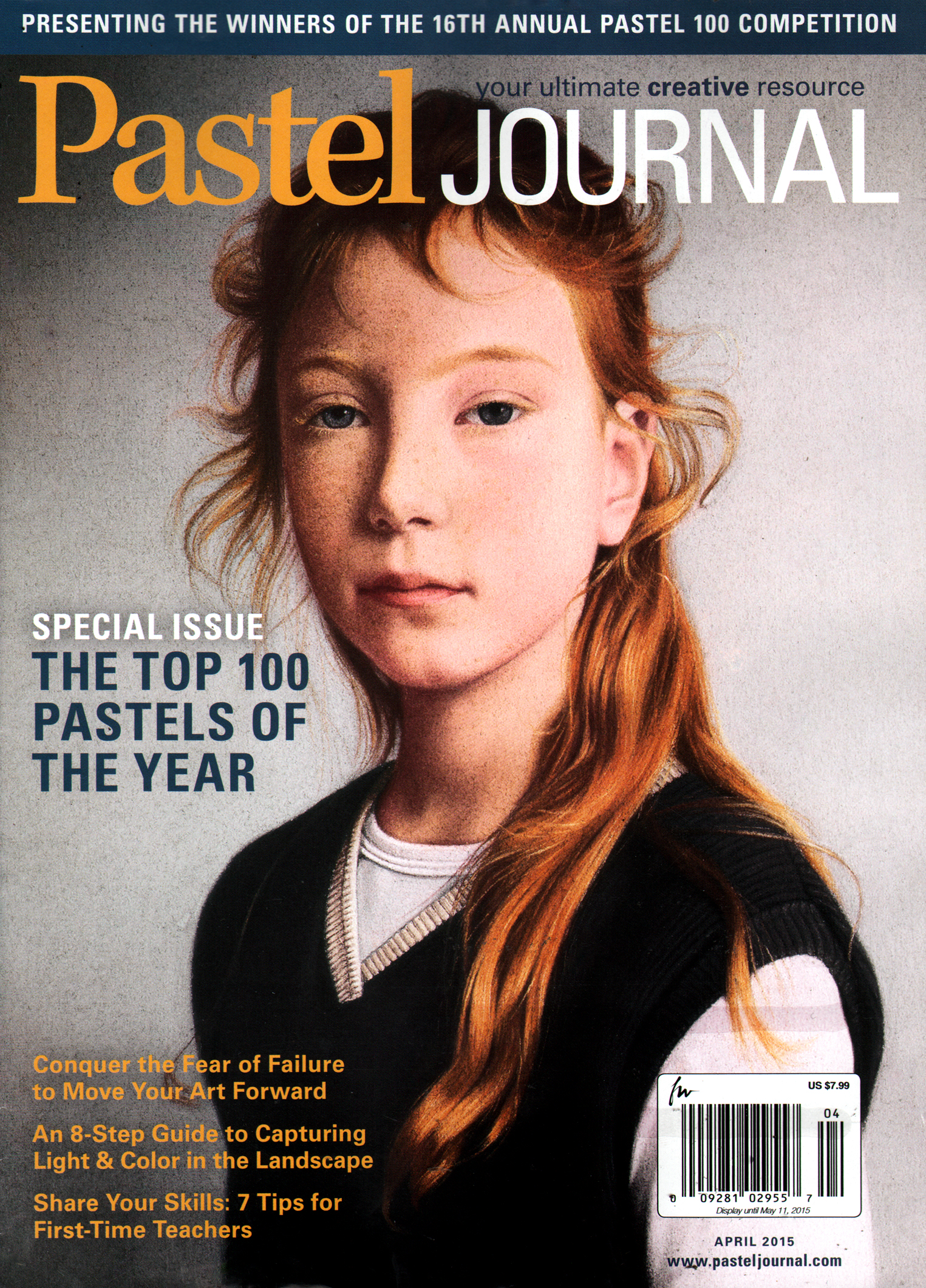 Pastel-Journal April 01, 2015 Issue Cover
