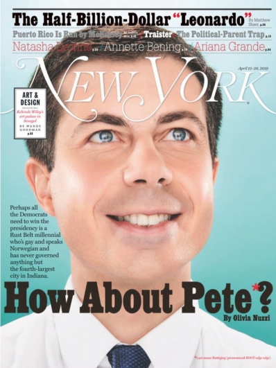 New York Magazine April 15, 2019 Issue Cover