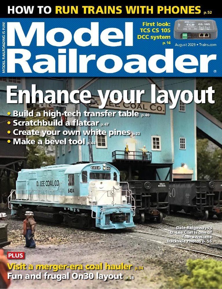 Model-Railroader August 01, 2023 Issue Cover