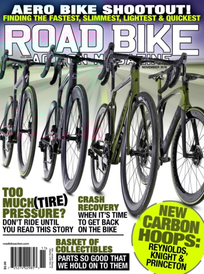 Road Bike Action November 01, 2018 Issue Cover