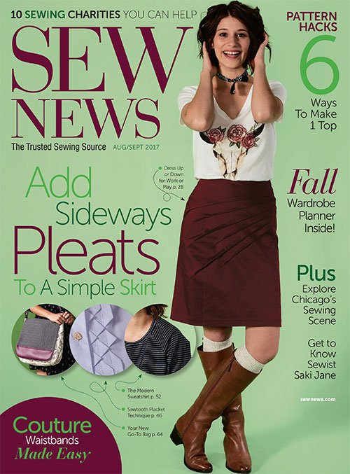 Sew-News August 01, 2017 Issue Cover