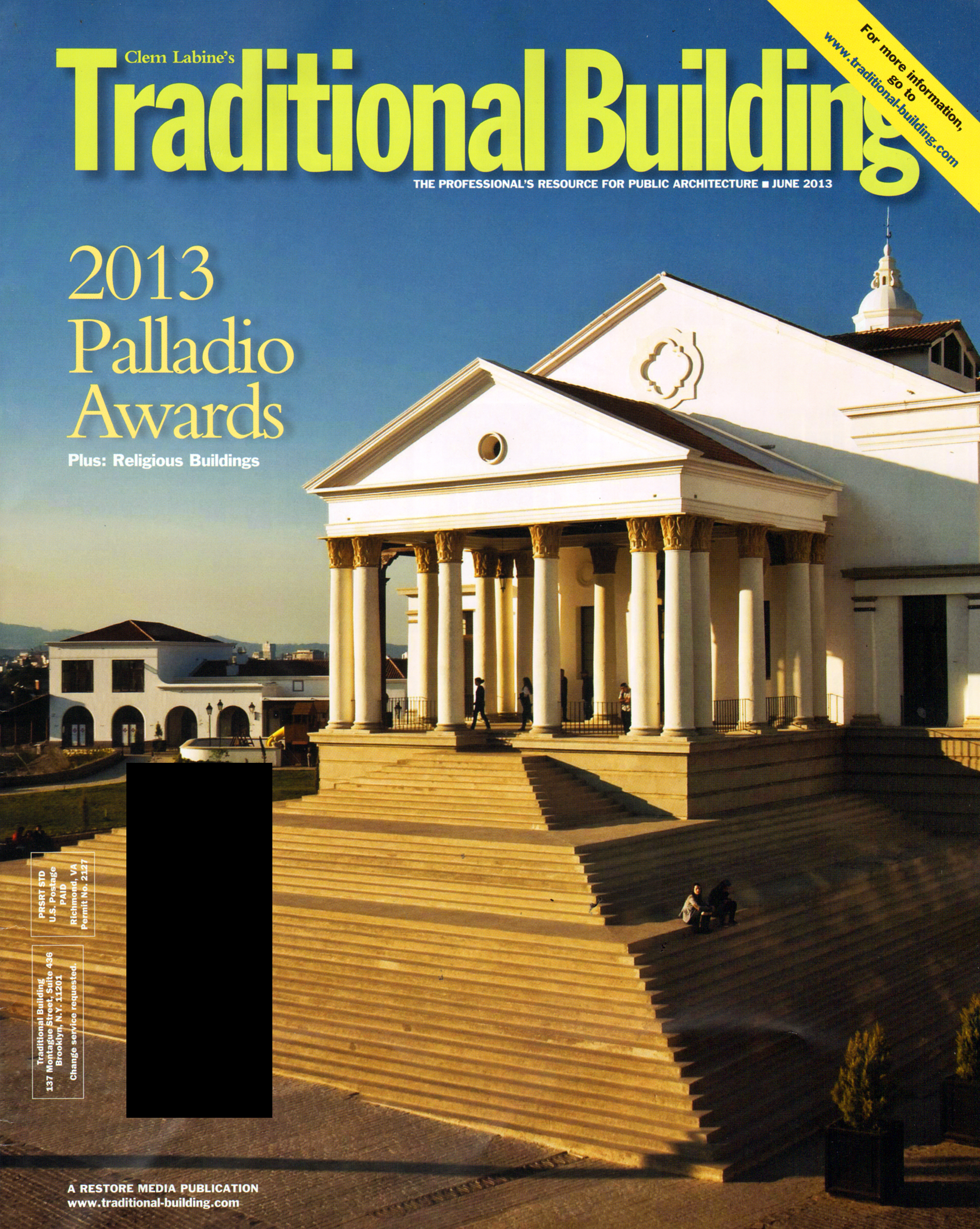 Traditional-Building June 01, 2013 Issue Cover