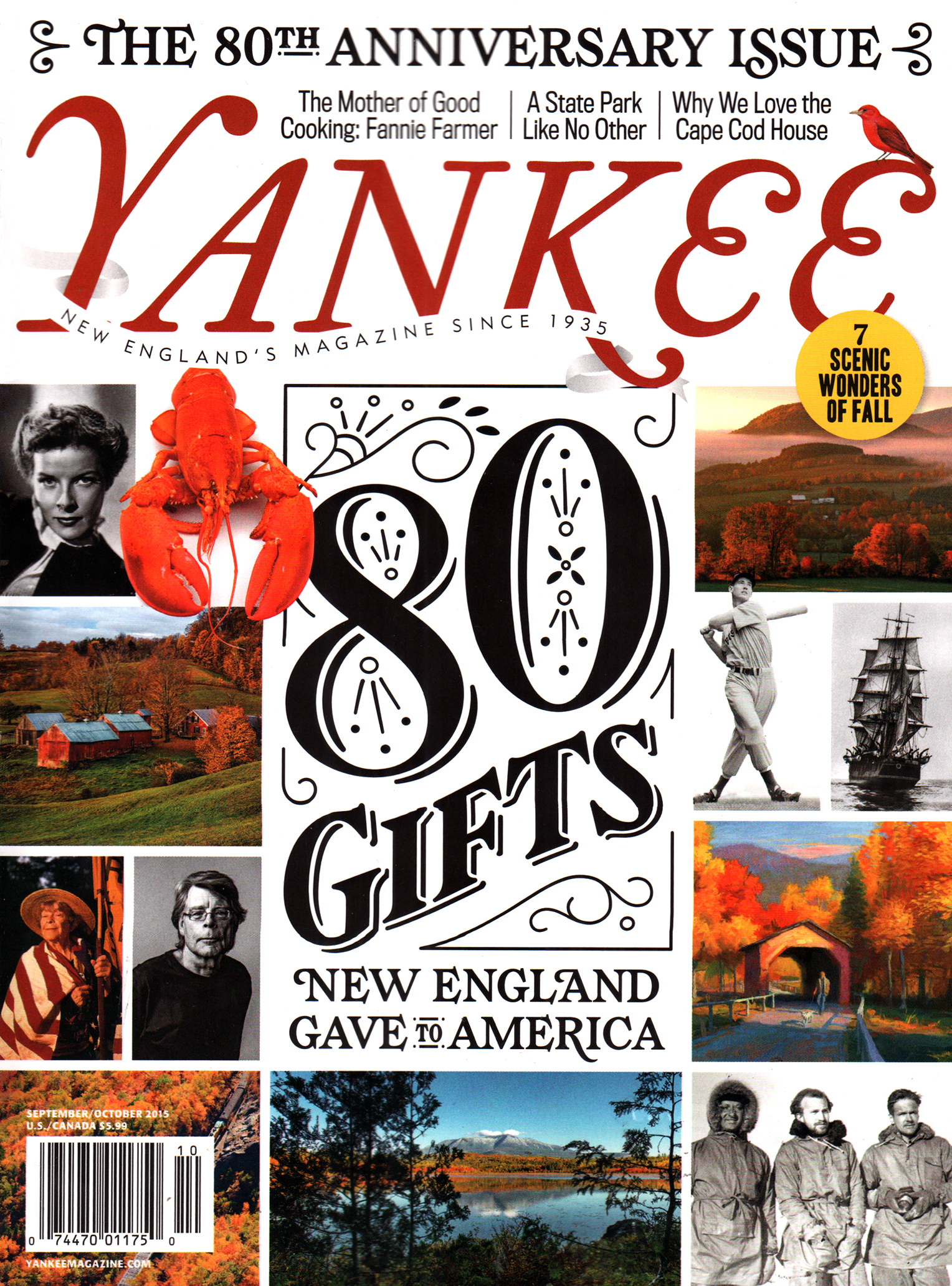 yankee September 01, 2015 Issue Cover