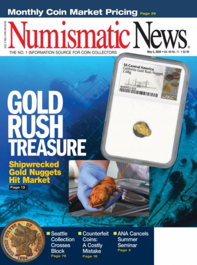Numismatic News May 05, 2020 Issue Cover