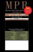 Monthly-Prescribing-Reference-(MPR) January 01, 2010 Issue Cover