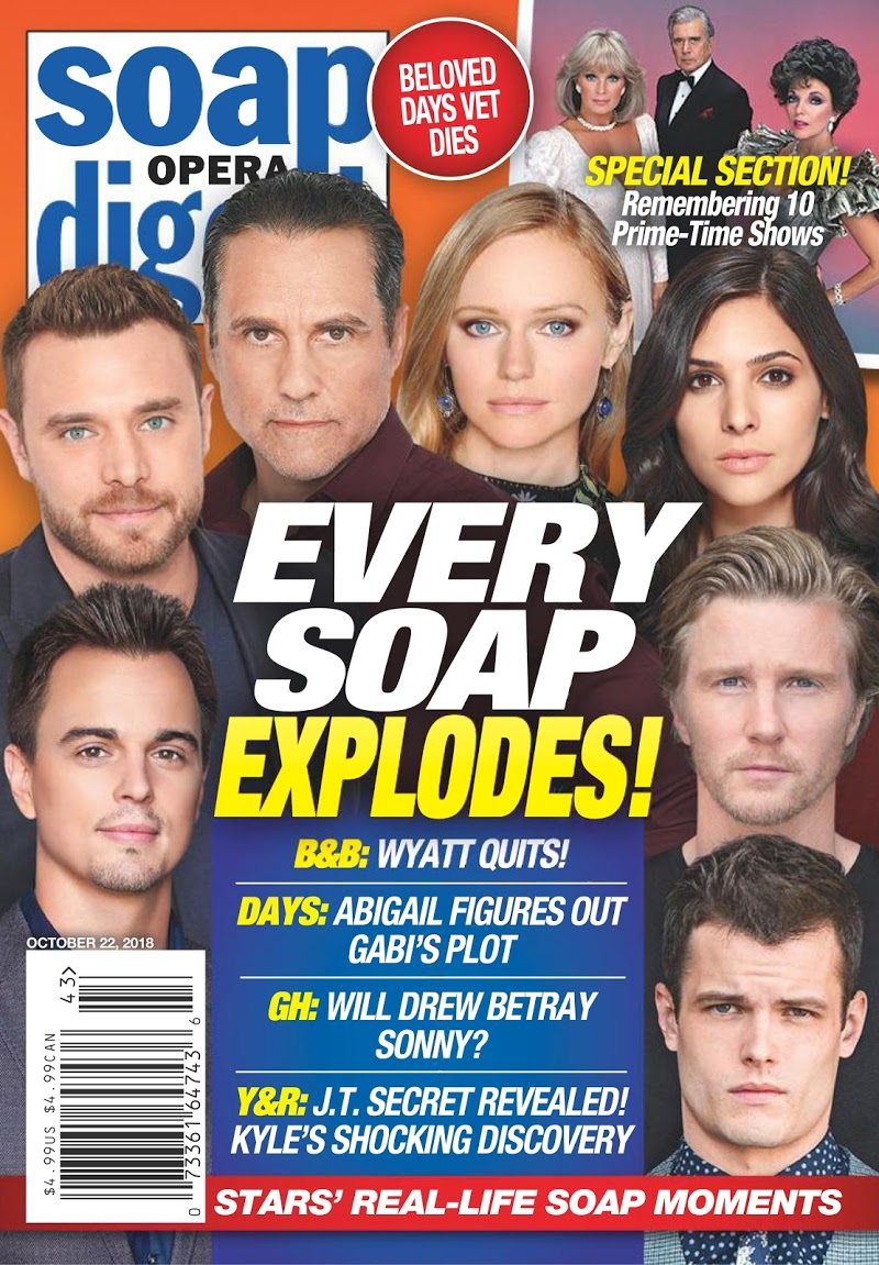 soap-opera-digest October 22, 2018 Issue Cover
