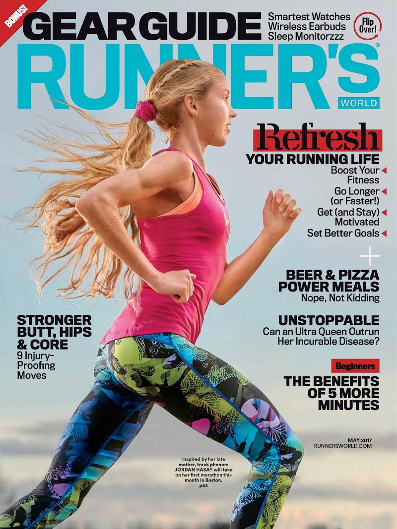 Runners-World May 01, 2017 Issue Cover