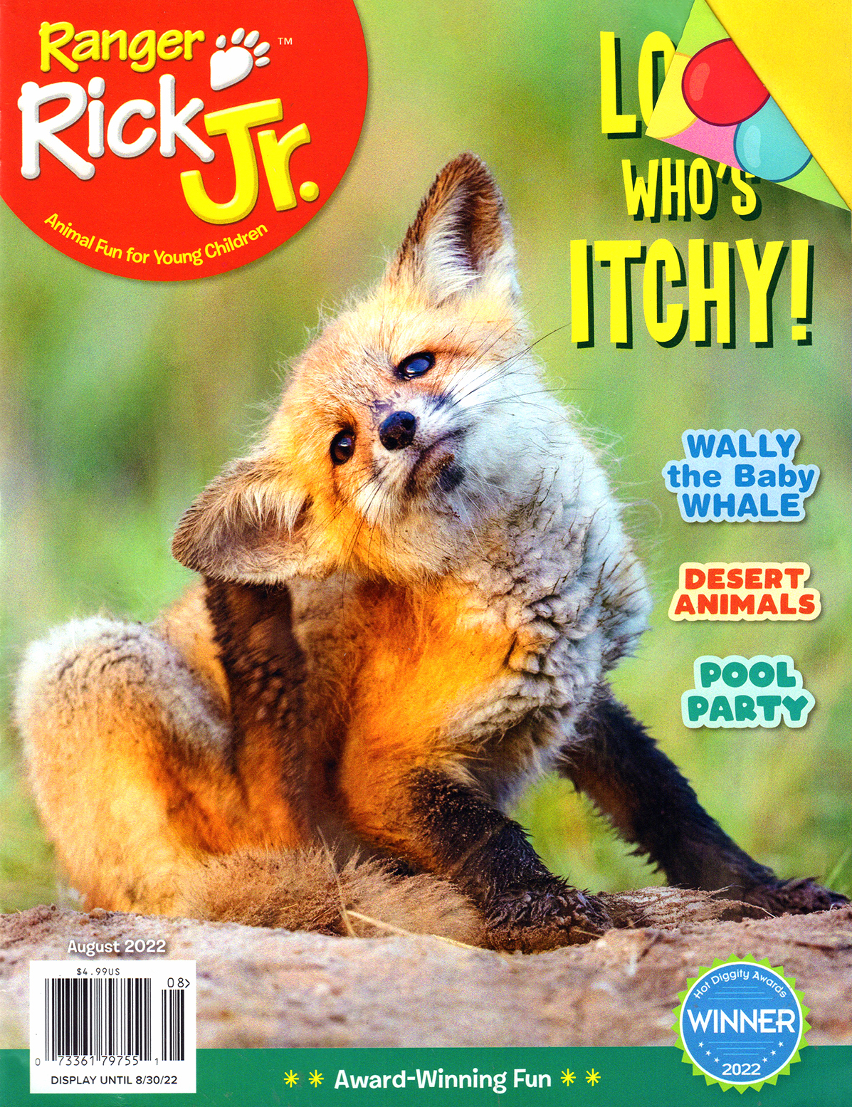 Ranger-Rick-Jr August 01, 2022 Issue Cover