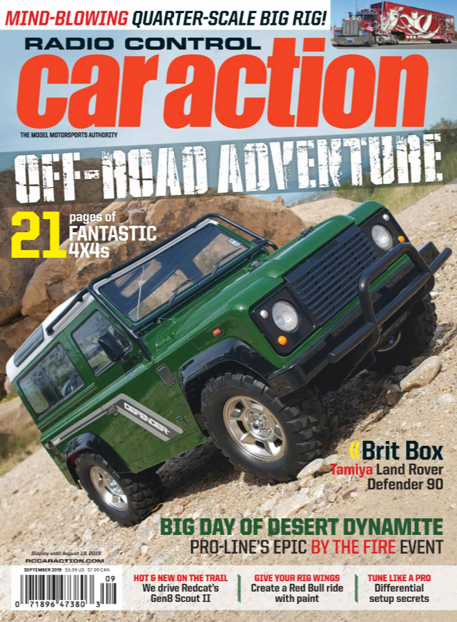 Radio-Control-Car-Action September 01, 2019 Issue Cover