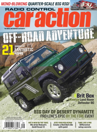 Radio Control Car Action September 01, 2019 Issue Cover