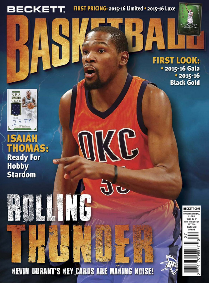 Beckett-Basketball July 01, 2016 Issue Cover