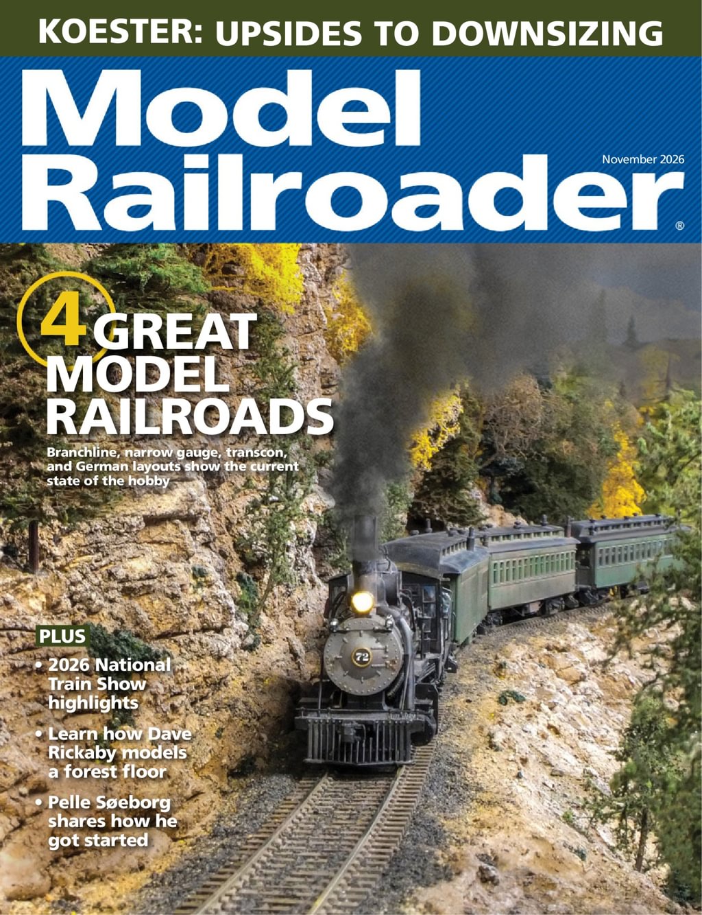 Model-Railroader November 01, 2026 Issue Cover