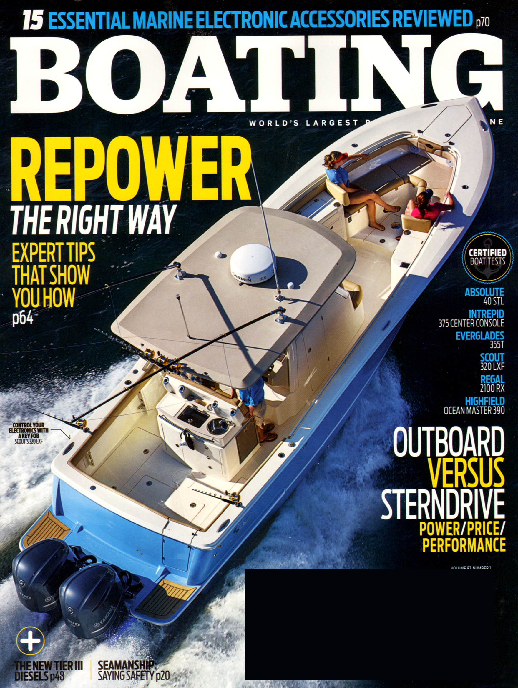 Boating January 01, 2014 Issue Cover