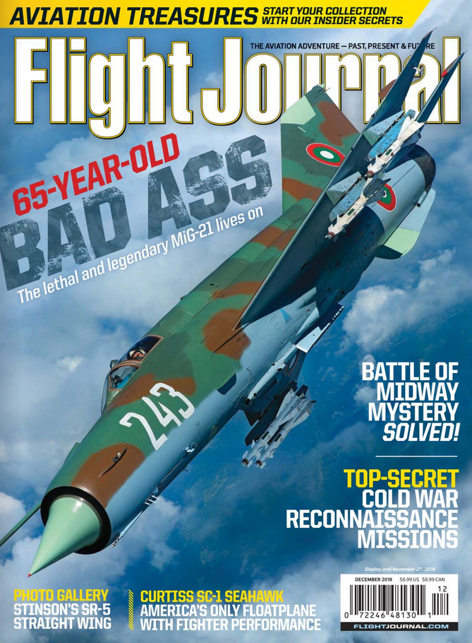 Flight-Journal December 01, 2018 Issue Cover