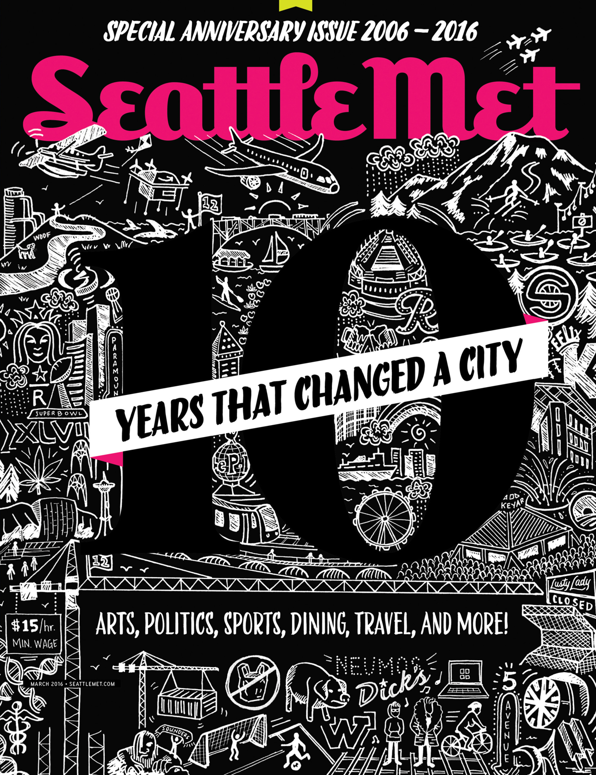 Seattle-Met March 01, 2016 Issue Cover