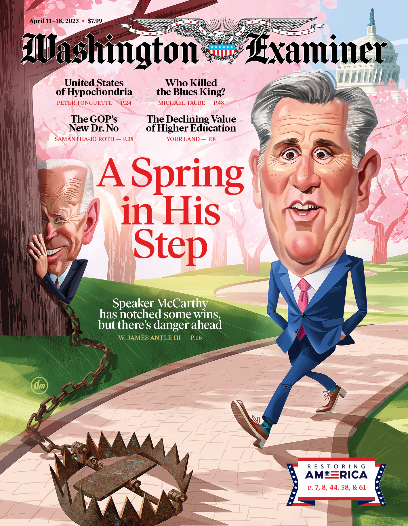 Washington-Examiner April 11, 2023 Issue Cover