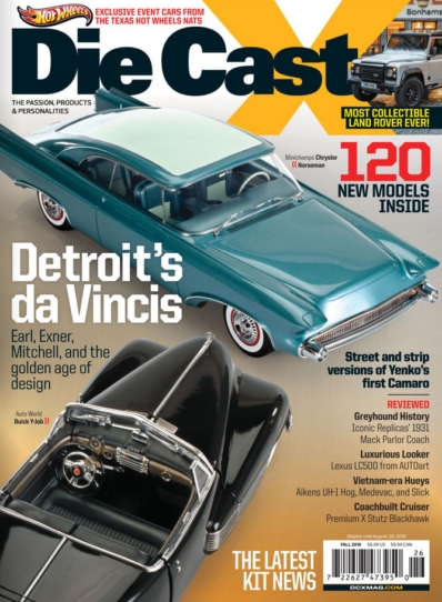 Diecast X September 01, 2018 Issue Cover