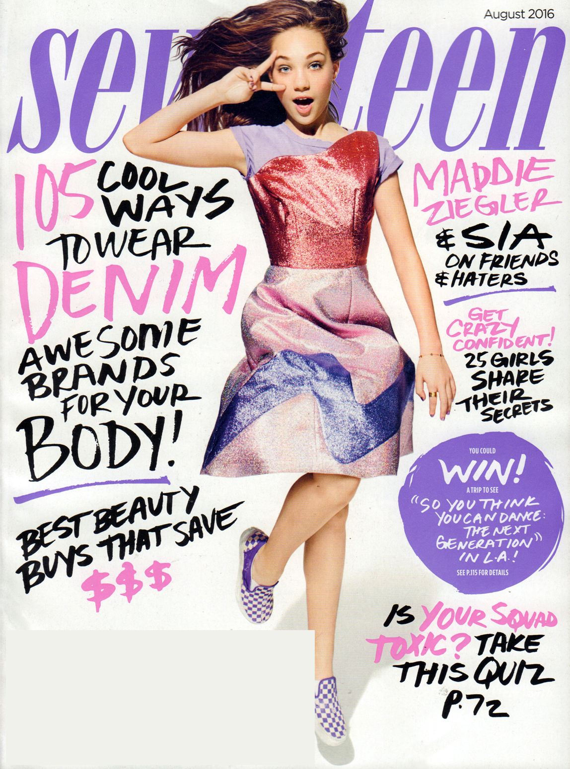 Seventeen August 01, 2016 Issue Cover