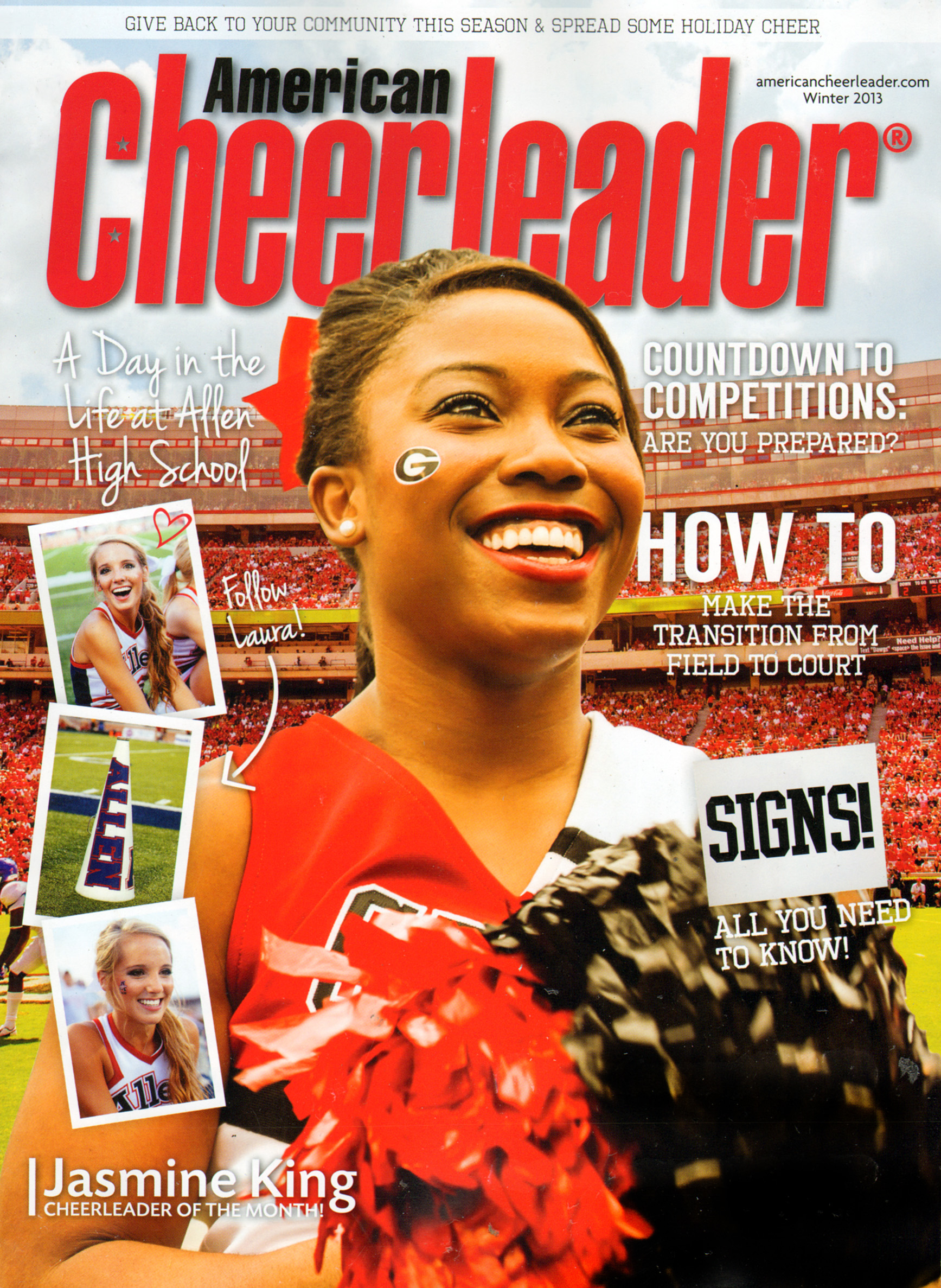American-Cheerleader December 01, 2013 Issue Cover
