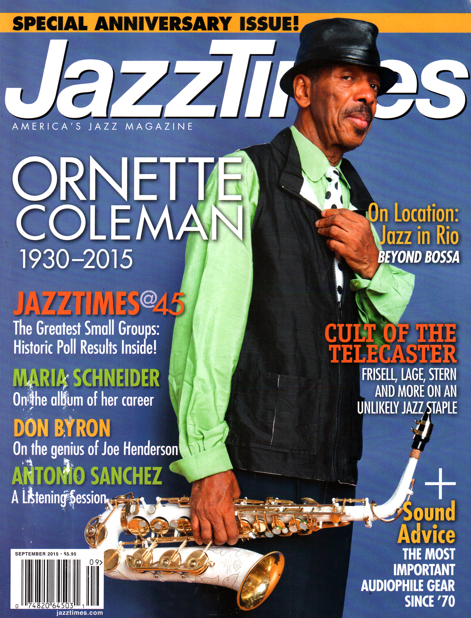 JazzTimes September 01, 2015 Issue Cover