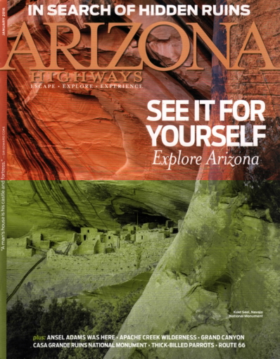 Arizona Highways January 01, 2016 Issue Cover
