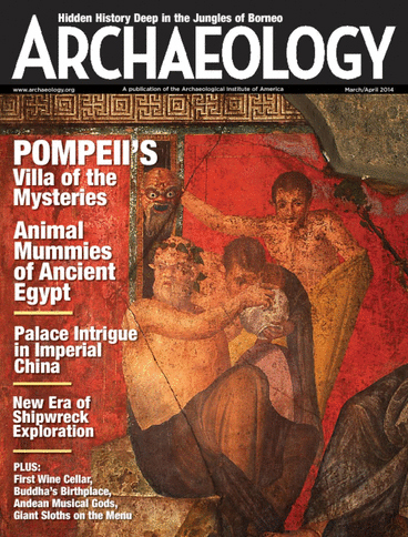 Archaeology March 01, 2014 Issue Cover