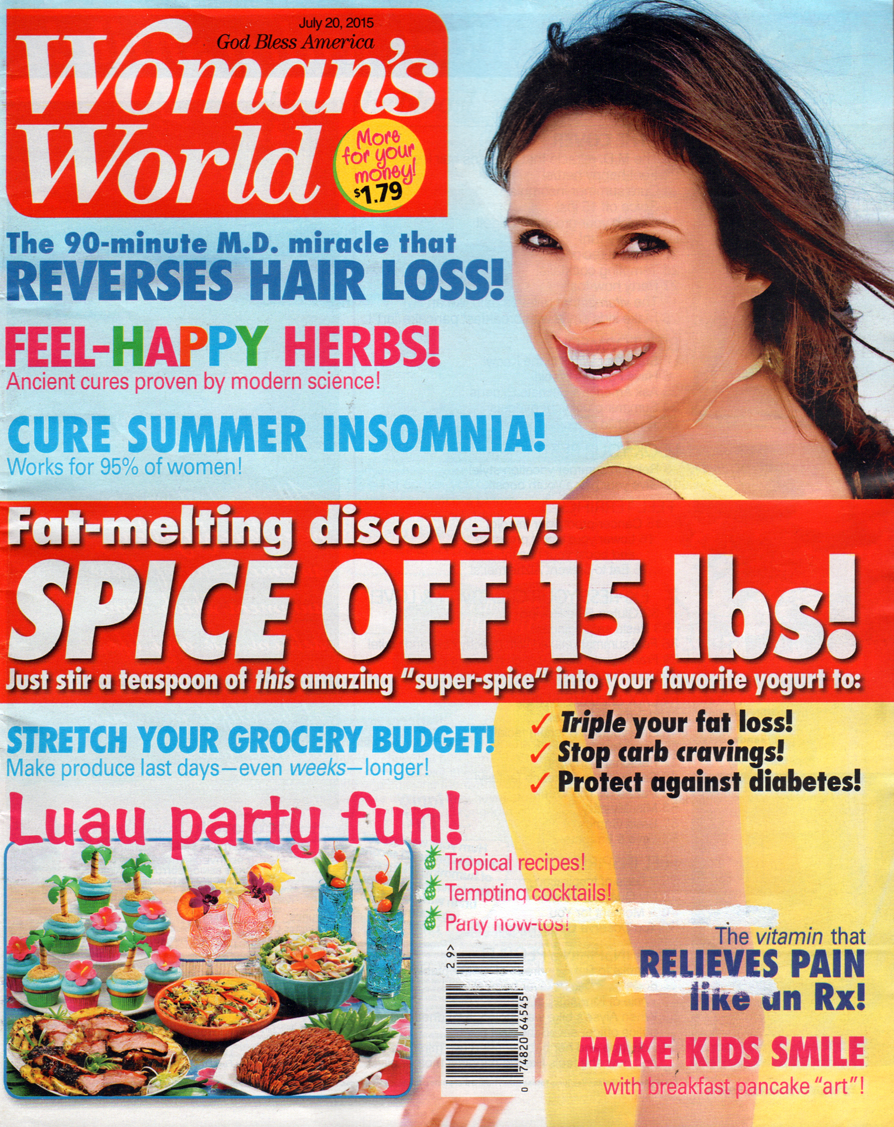 Womans-World July 20, 2015 Issue Cover