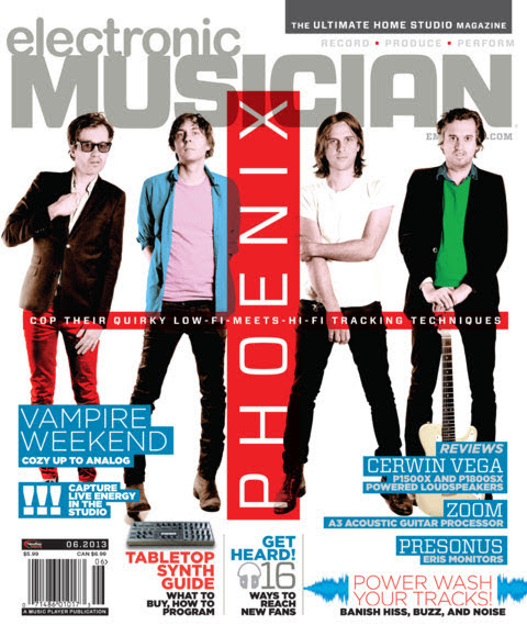 Electronic-Musician June 01, 2013 Issue Cover