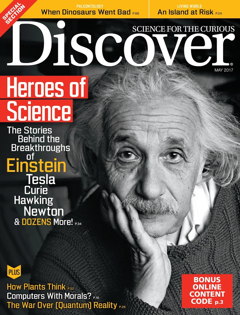 Discover May 01, 2017 Issue Cover