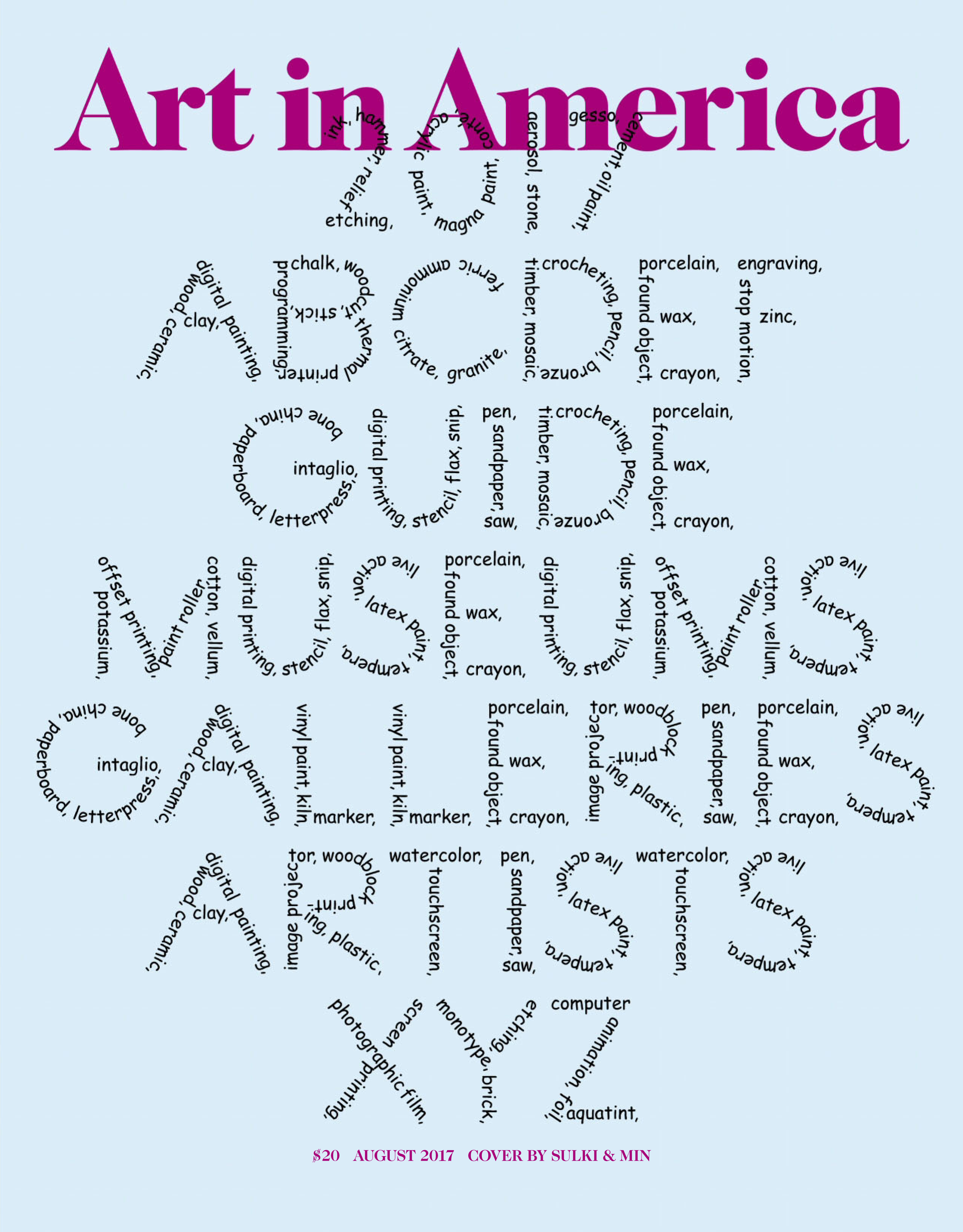 Art-In-America August 01, 2017 Issue Cover