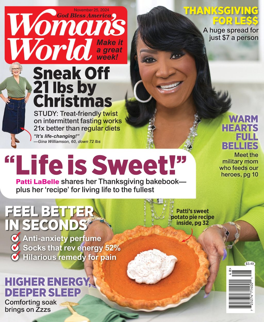 Womans-World November 25, 2024 Issue Cover