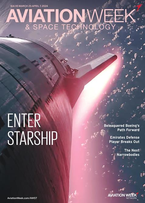 Aviation-Week-and-Space-Technology March 25, 2024 Issue Cover