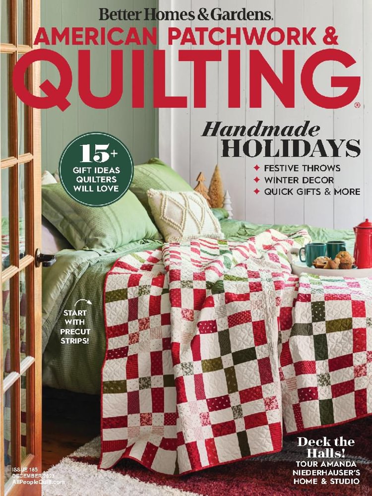 american-patchwork-and-quilting December 01, 2023 Issue Cover