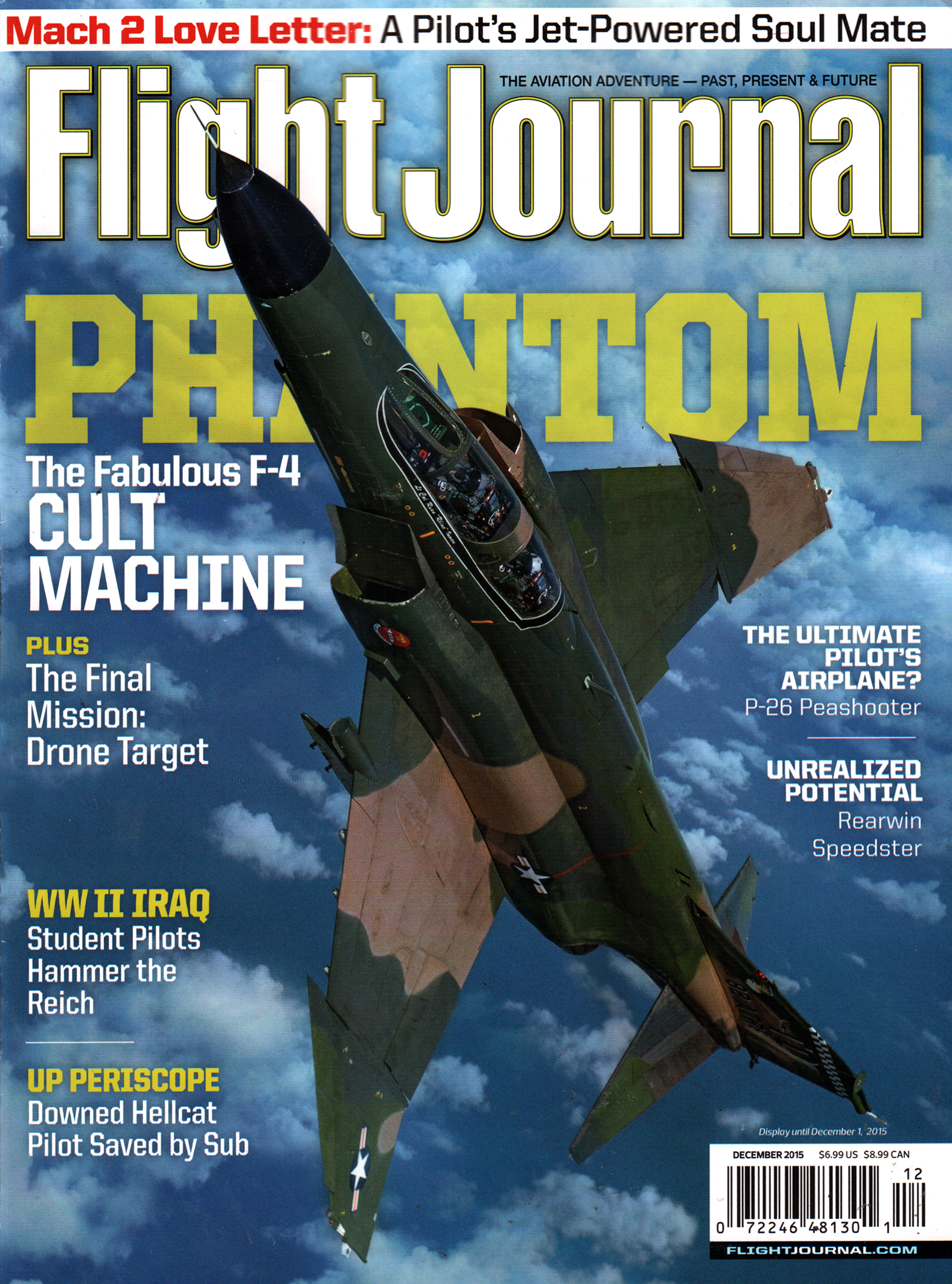 Flight-Journal December 01, 2015 Issue Cover