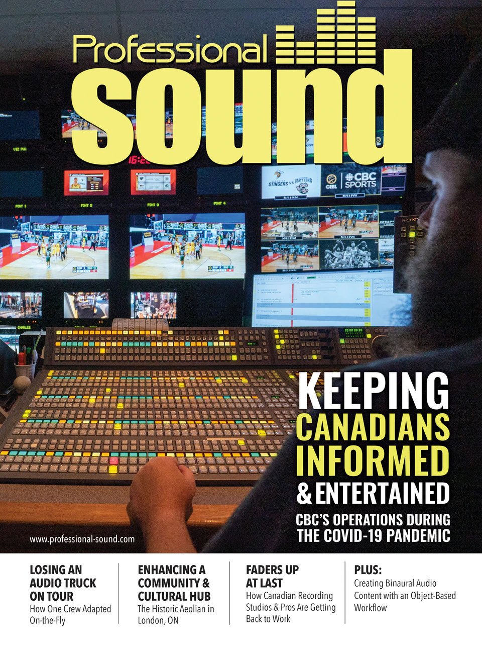 Professional-Sound October 01, 2020 Issue Cover