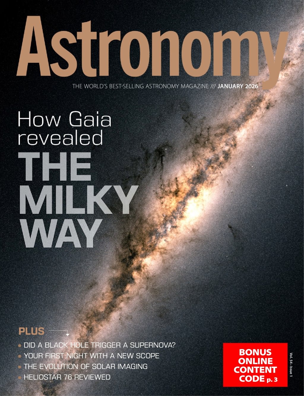 Astronomy January 01, 2026 Issue Cover