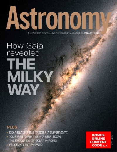 Astronomy January 01, 2026 Issue Cover