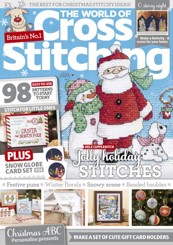 The-World-of-Cross-Stitching December 01, 2019 Issue Cover