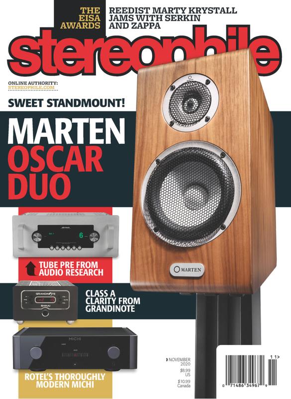 Stereophile November 01, 2020 Issue Cover