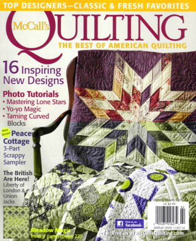 McCall's Quilting January 01, 2014 Issue Cover