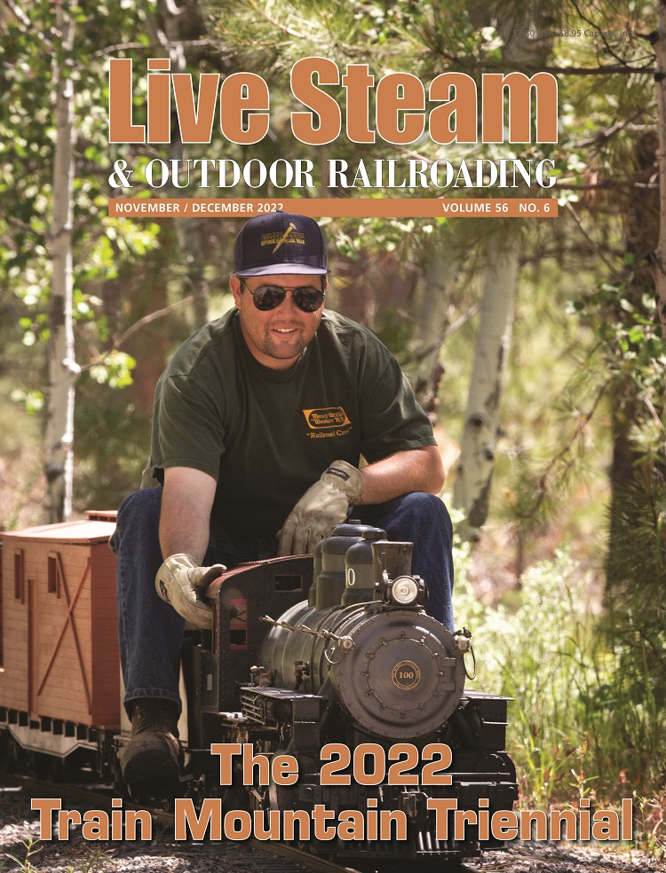 Live-Steam-and-Railroading November 01, 2022 Issue Cover