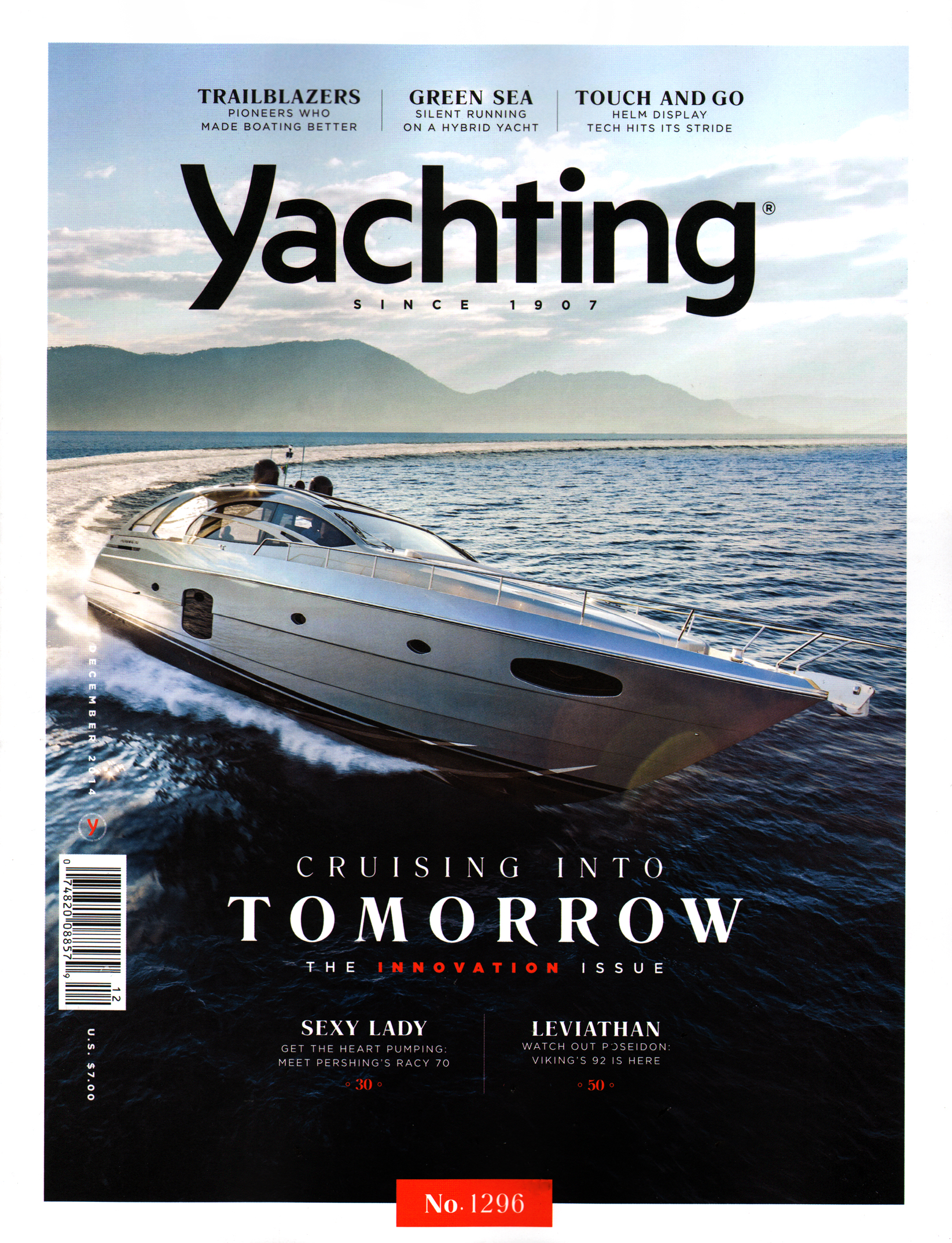 yachting December 01, 2014 Issue Cover