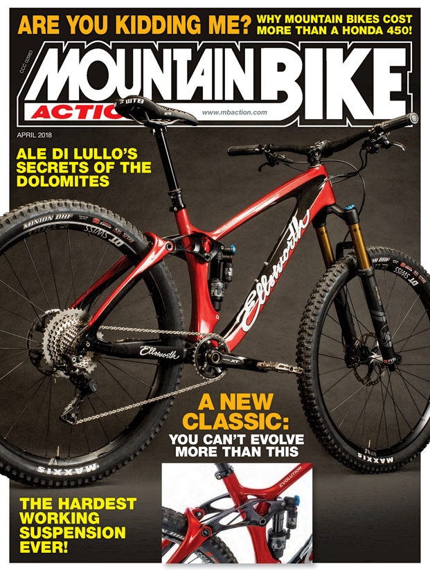 Mountain-Bike-Action April 01, 2018 Issue Cover