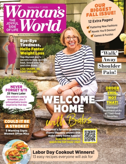Woman's World September 07, 2026 Issue Cover