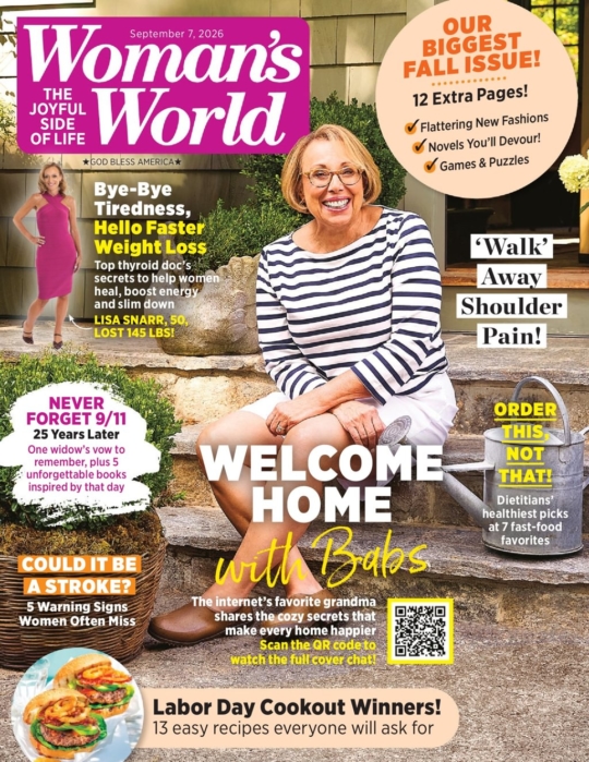 Woman's World September 07, 2026 Issue Cover