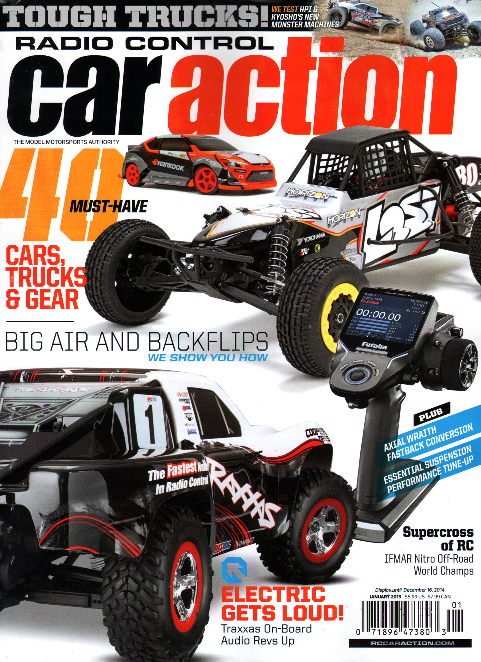 Radio-Control-Car-Action January 01, 2015 Issue Cover