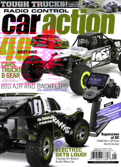 Radio Control Car Action January 01, 2015 Issue Cover